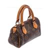 Image 3 : Louis Vuitton Monogram Canvas Leather Mini Speedy Bag