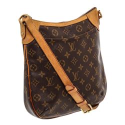 Louis Vuitton Monogram Canvas Leather Odeon PM Crossbody Bag