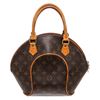 Image 1 : Louis Vuitton Monogram Canvas Leather Ellipse PM Bag