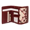 Image 5 : Burberry Nova Check Stars Burgundy Tan Snap Wallet