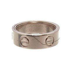 Cartier 18k White Gold Vintage LOVE Astro Band 59