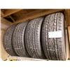 Image 1 : Set of 4 Conti CrossContact LX20 Tires - 275/55R20 Take Off Used Wheels - 100km