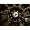Image 2 : Set of 4 New In Box KONIG FORMULA GLOSS BLACK Dual Drilled Rims - 17X7.0   5X115-110 +40