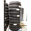 Image 1 : Set of 10 New Mixed Service Trailer AZ126 Commercial Tires 11R24.5 16 ply