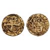 Image 1 : Lima, Peru, cob 8 escudos, 1747V, Ferdinand VI, NGC AU details / removed from jewelry.