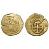 Image 1 : Seville, Spain, cob 2 escudos, Philip II or III, assayer not visible.