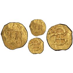 Seville, Spain, cob 2 escudos, 1615D, rare, PCGS AU50, ex-Atocha (1622, designated on label).