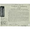 Image 2 : Silver "barreton" ingot #845, 17 lb 1.44 oz troy, Class Factor 0.6, marked with fineness IIUCCCLXXX 