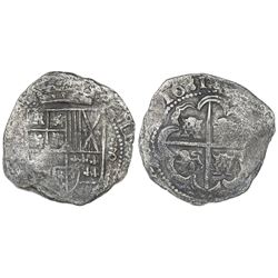 Potosi, Bolivia, cob 8 reales, 1631(T).