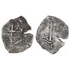 Image 1 : Potosi, Bolivia, cob 4 reales, 1658E.