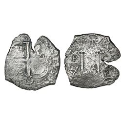 Potosi, Bolivia, cob 8 reales, 1679C.