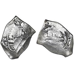 Mexico City, Mexico, cob 8 reales, Philip V, assayer J.