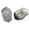 Image 1 : Mexico City, Mexico, cob 4 reales, Philip V, assayer not visible (pre-1714 style).
