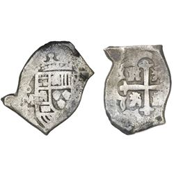 Mexico City, Mexico, cob 4 reales, Philip V, assayer J.