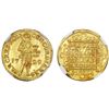 Image 1 : Holland, United Netherlands, gold ducat, 1729, NGC MS 65.