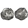 Image 1 : Potosi, Bolivia, cob 8 reales, 1726Y, Louis I.