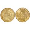Image 1 : Brazil (Rio mint), gold 6400 reis, Jose I, 1753-R, NGC UNC details / saltwater damage.