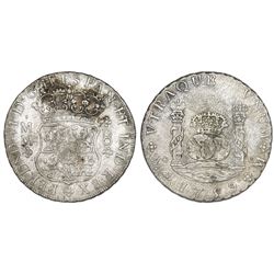 Mexico City, Mexico, pillar 8 reales, Ferdinand VI, 1759MM.