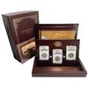 Image 2 : Set of three USA (New Orleans mint) Seated Liberty half dollar, NGC Shipwreck Effect / SS Republic, 