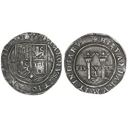 Mexico City, Mexico, 4 reales, Charles-Joanna, "Late Series," assayer L to left, mintmark M to right