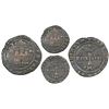 Image 1 : Mexico City, Mexico, copper 2 maravedis, Charles-Joanna, "Late Series," no assayer (assayer-G period