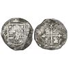 Image 1 : Mexico City, Mexico, cob 8 reales, Philip III, assayer D/F (1618).