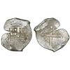 Image 1 : Mexico City, Mexico, cob 8 reales, Philip IV, assayer P.
