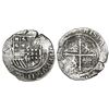 Image 1 : Mexico City, Mexico, cob 4 reales, Philip II, assayer O below denomination oIIII to right, mintmark 