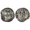 Image 1 : Potosi, Bolivia, cob 8 reales, 1654E.