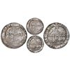 Image 1 : Potosi, Bolivia, cob 8 reales Royal (galano), 1658E, dot-pomegranate-dot at top on both sides, NGC A