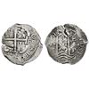 Image 1 : Potosi, Bolivia, cob 8 reales, 1669E.