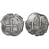 Image 1 : Potosi, Bolivia, cob 8 reales, 1682V.