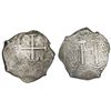 Image 1 : Potosi, Bolivia, cob 8 reales, 1695VR.
