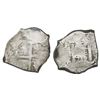Image 1 : Potosi, Bolivia, cob 8 reales, 1710Y, rare.