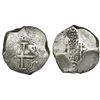 Image 1 : Potosi, Bolivia, cob 8 reales, 1719Y, rare.