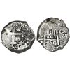 Image 1 : Potosi, Bolivia, cob 8 reales, 1754C+q.