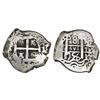 Image 1 : Potosi, Bolivia, cob 8 reales, 1756q.