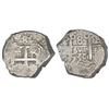 Image 1 : Potosi, Bolivia, cob 8 reales, 1758q.