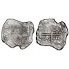 Image 1 : Cartagena, Colombia, cob 8 reales, Philip IV, assayer E, NRE/NER to left (late 1620s), very rare, PC