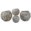 Image 1 : Bogota, Colombia, cob 1 real, 1653R, motto as P-LV-S, rare, NGC AU 53, Nesmith Plate Coin (stated on