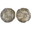 Image 1 : Burgos, Spain, 1 real, Ferdinand-Isabel, mintmark B below yoke and arrows, scallop and cross-potent 