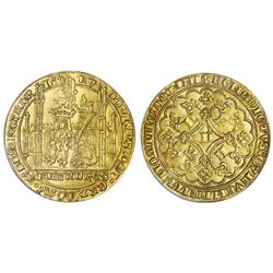 Flanders, Belgium, gold louis d'or, Louis II de Male (1346-84), PCGS MS62.