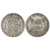 Image 1 : Potosi, Bolivia, pillar 8 reales, Charles III, 1768JR, hooked 6, dot after king's name, six-petal ro