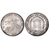 Image 1 : Potosi, Bolivia, medallic 2 soles, 1852, Belzu / angel / temple, coin axis, PCGS AU53, ex-Whittier (