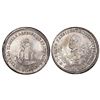 Image 1 : Potosi, Bolivia, medallic 1 sol, 1854, Belzu, coin axis, PCGS MS62, ex-Whittier (stated on label).