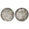 Image 1 : Potosi, Bolivia, medallic 1 sol, 1857, Cordova / angel / condor, coin axis, PCGS AU58, ex-Whittier (