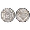 Image 1 : Brazil (Bahia mint), patacao (960 reis), Joao Prince Regent, 1814-B, struck over a Spanish colonial