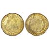 Image 1 : Santiago, Chile, gold bust 8 escudos, Ferdinand VII (bust of Charles IV), 1817FJ, NGC MS 61.
