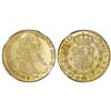 Image 1 : Popayan, Colombia, gold bust 8 escudos, Charles IV, 1806JF, dot after R, NGC AU 55.