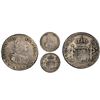 Image 1 : Bogota, Colombia, bust 1/2 real, Ferdinand VII (bust of Charles IV), 1818FJ, PCGS XF45, finest and o